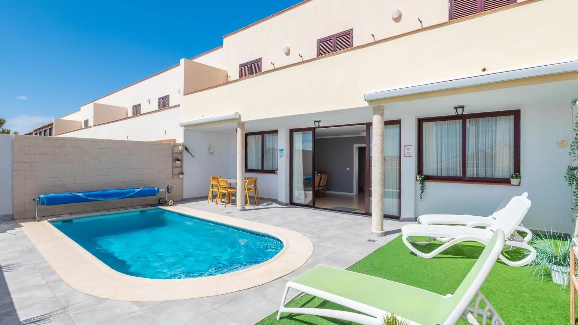 度假居 Casa Los Tejales With Climatized Private Pool 厄尔梅达诺